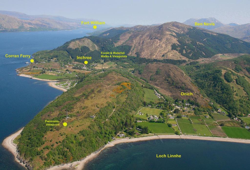 Inchree Hotel Fort William Esterno foto